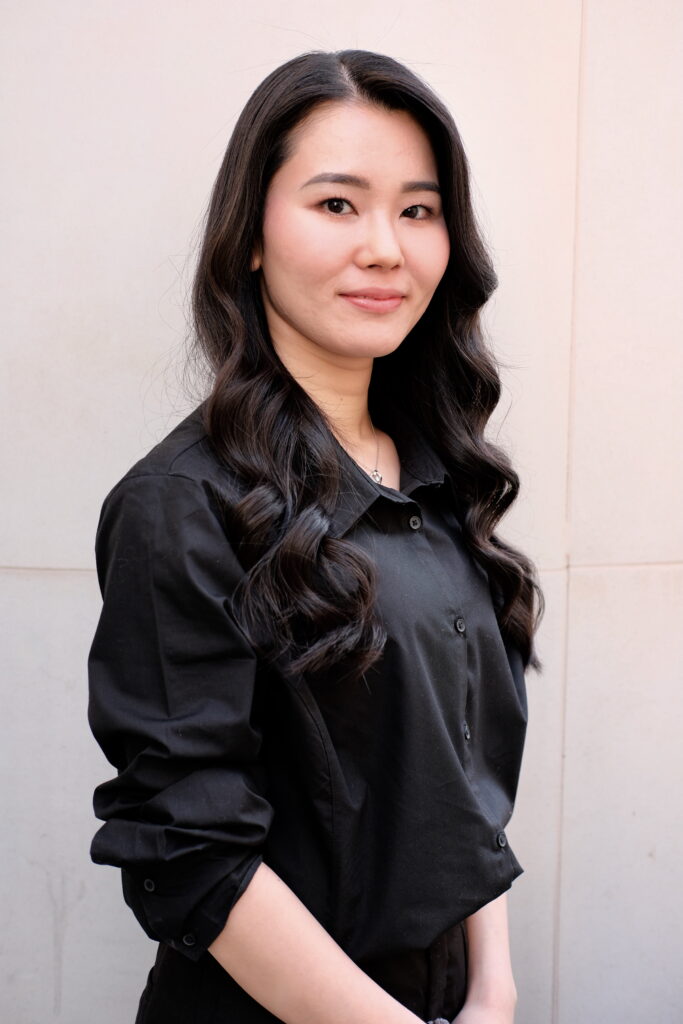 Rina, Japanese Salon Assistant at Hiro Miyoshi, supporting luxury hair services in London